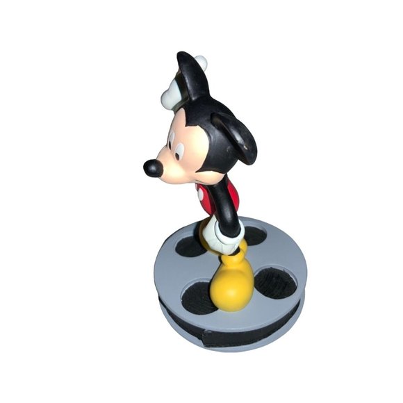 Disney Mickey Mouse Figurine 1999 Applause Resin Figure Standing on Film Reel - Picture 7 of 10